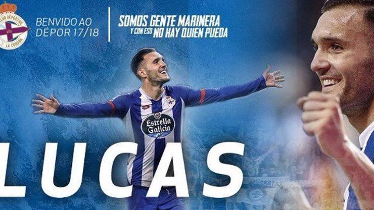 Lucas Perez Deportivoya imza attı