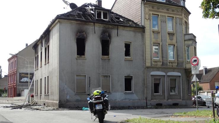 Almanyada yangın: Ölü ve yaralılar var