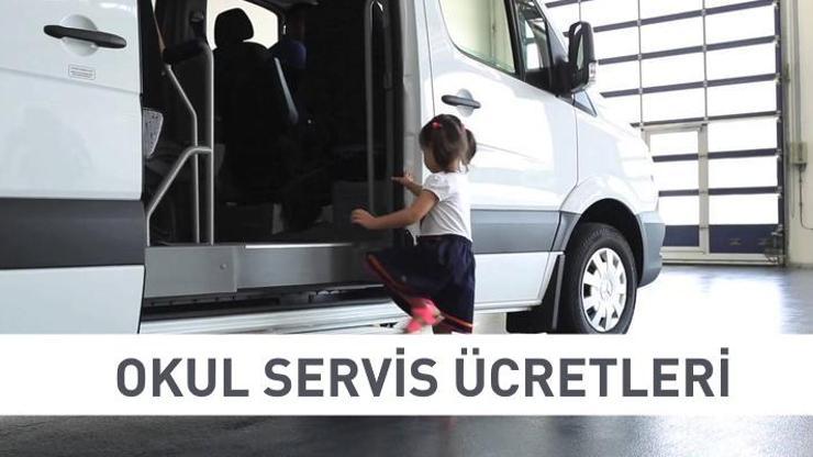 Okul servisi ücretleri (İstanbul Ankara İzmir) zam oranları açıklandı