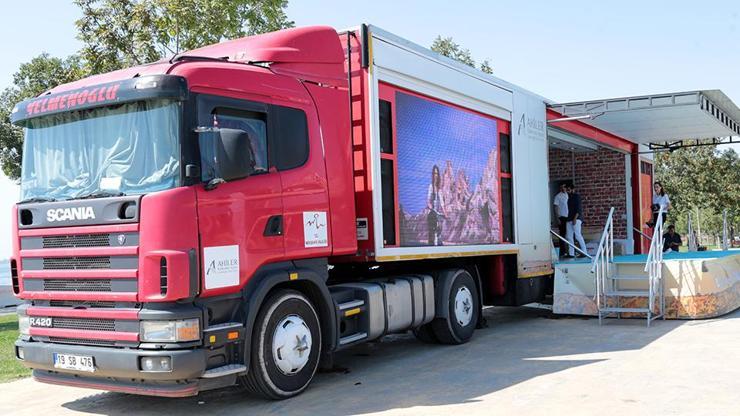 Mobil Kapadokya TIRı İstanbulluların ziyaretine açıldı