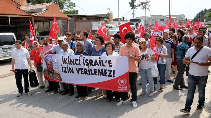 Adanada İncirlik Hava Üssü ABDye kapatılsın eylemi