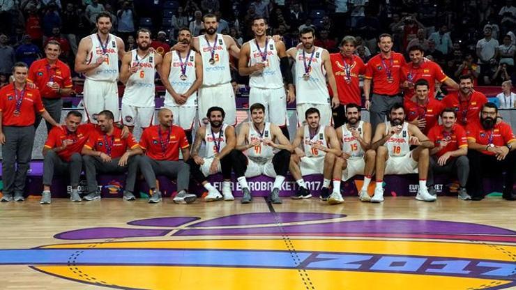 Avrupa Basketbol Şampiyonasında üçüncülük İspanyanın