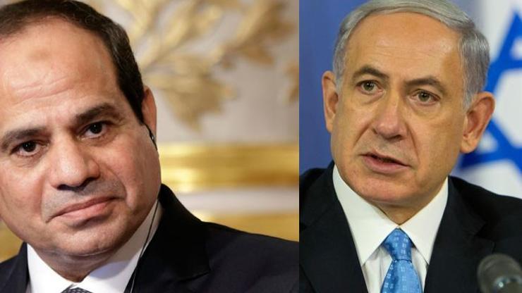 Sisi ile Netanyahu ABDde bir araya geldi