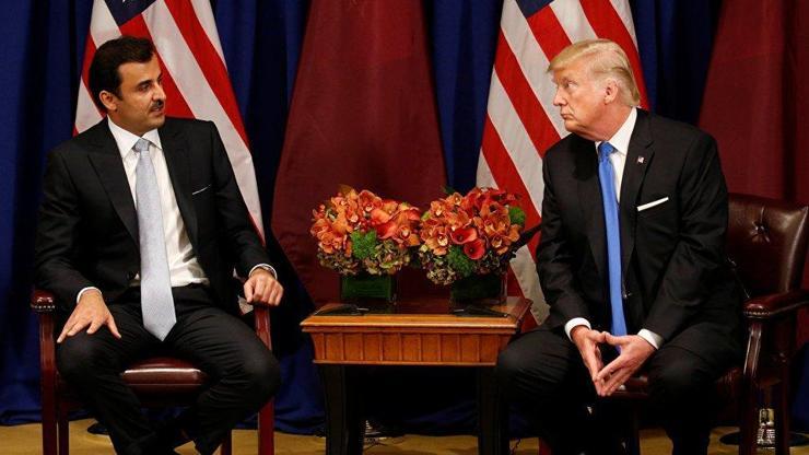 Trump, Katar Emiri ile görüştü: Kriz son derece hızlı çözülecek