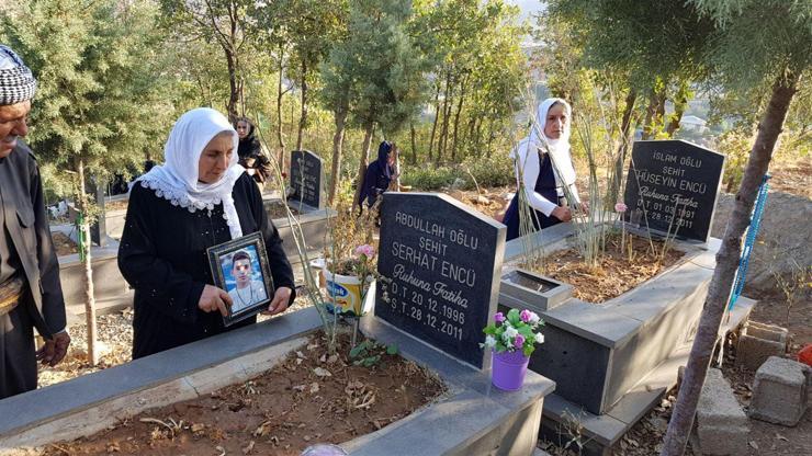 Uluderede ailelerin mezarlık ziyareti 300 haftadır sürüyor