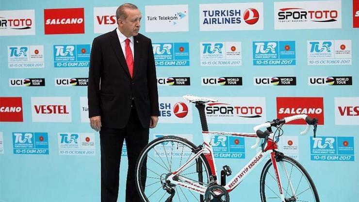 Cumhurbaşkanlığı Bisiklet Turu tanıtımı Beştepede yapıldı