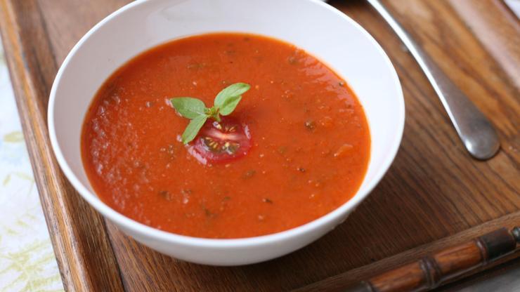 İşte domates çorbası tarifi