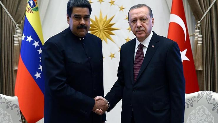 Venezuela Devlet Başkanı Maduro Ankarada