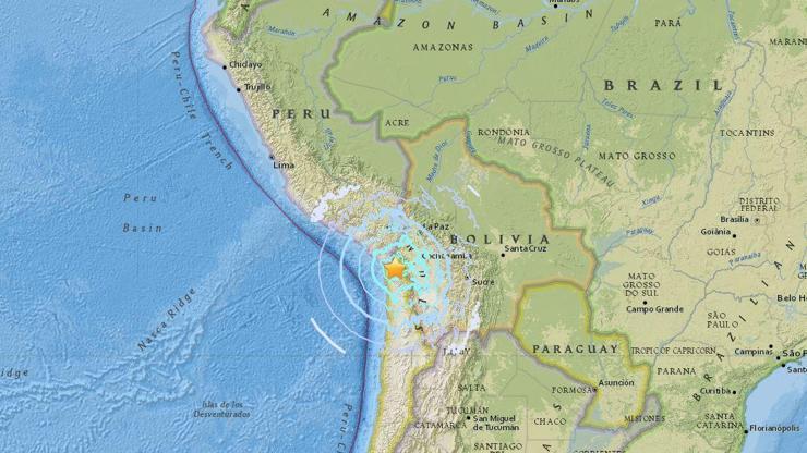 Şilide 6.3 büyüklüğünde deprem