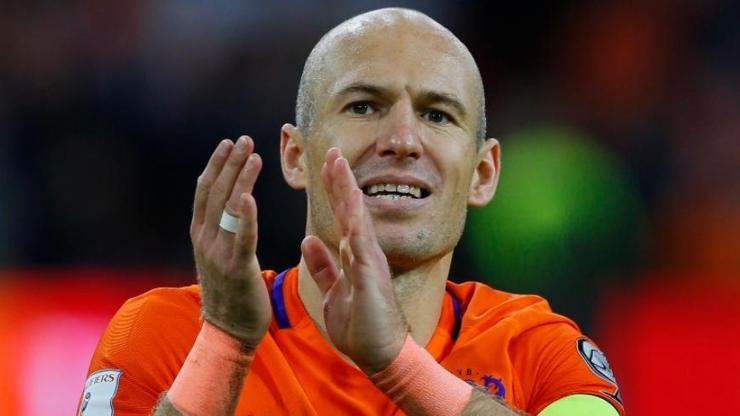 Arjen Robben Hollandayı bıraktı