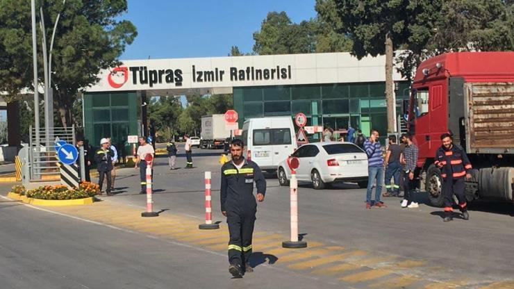 Tüpraşın İzmir rafinerisinde patlama