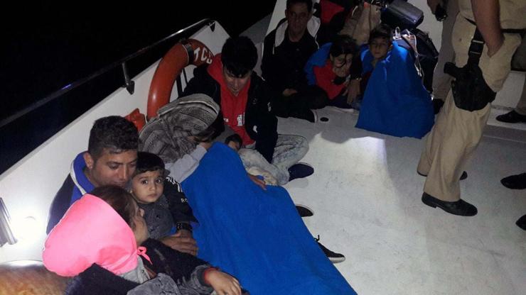 Sürat teknesiyle Yunanistana kaçmaya çalıştılar
