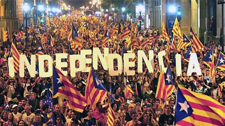 Katalonya bağımsızlık hareketinin iki lideri gözaltına alındı