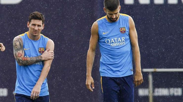 Barcelonada Lionel Messi ve Pique arasında kavga iddiası