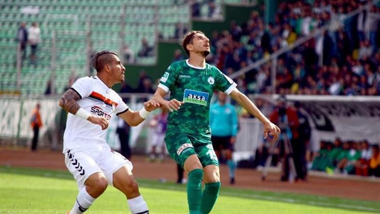 Akın Çorap Giresunspor 0-1 Grandmedical Manisaspor / Maç sonucu