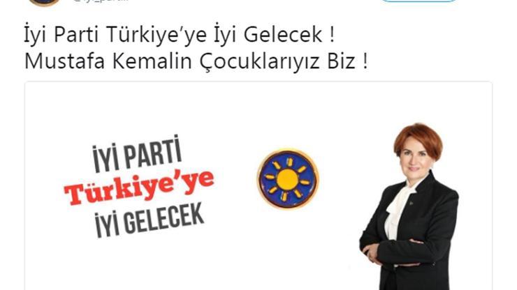 İYİ Partinin logo ve sloganında krize neden olacak benzerlik