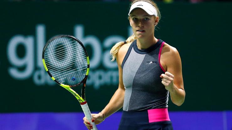 Wozniacki ve Garcia yarı finalde