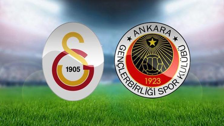 Galatasaray-Gençlerbirliği maçı muhtemel 11leri