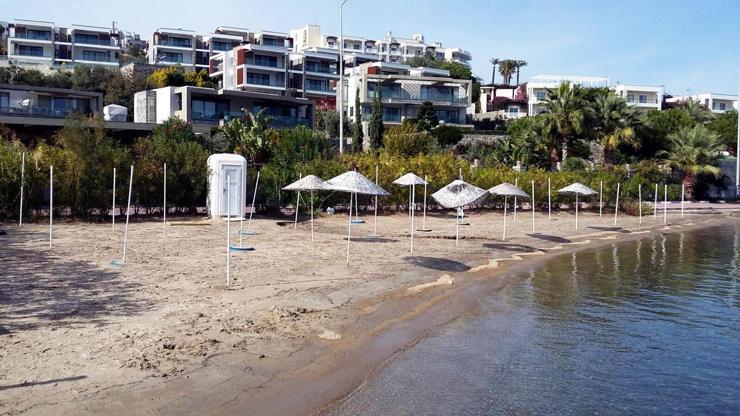 Bodrumda halk plajının kiralanmak istenmesine tepki