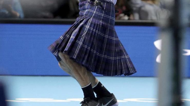 Federer İskoç eteği giyip maç yaptı: Kendimi çıplak hissettim