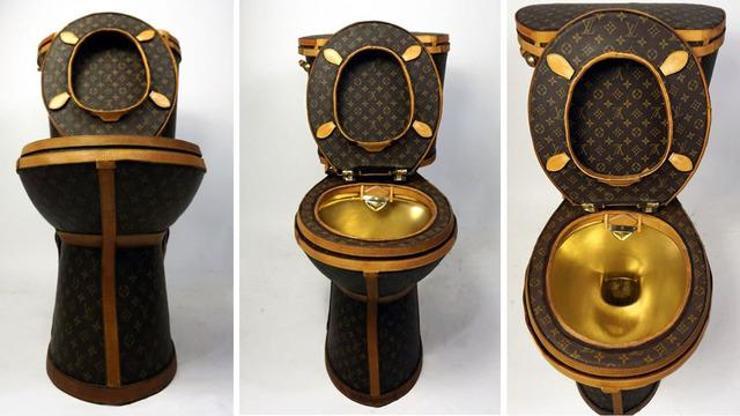 Dünyaca ünlü Louis Vuittondan dünyanın en lüks tuvaleti