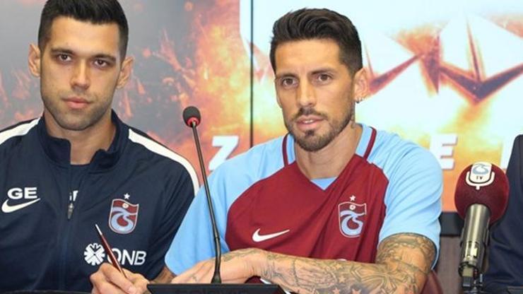 Trabzonsporda Jose Sosa ve Estebana ceza