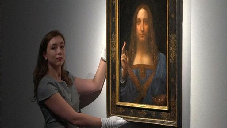Da Vincinin Hazreti İsa tablosu rekor fiyata satıldı
