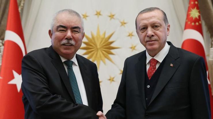 Cumhurbaşkanı Erdoğan, Raşit Dostum’u kabul etti