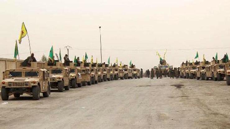 ABD, terör örgütü YPGye yeni silah ve araç gönderdi