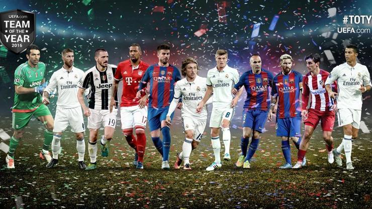 UEFA Yılın 11i seçiliyor... İşte adaylar