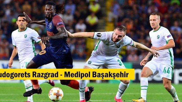 Canlı: Ludogorets-Başakşehir maçı izle | Tivibu Spor 2 canlı yayın (UEFA Avrupa Ligi)