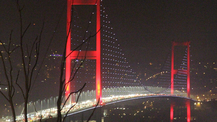 İstanbul geceleri turuncu olacak