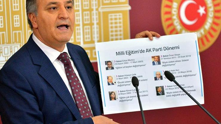 HDPli vekil: Milli Eğitim Bakanı sınava kadar TVlere çıkmasın