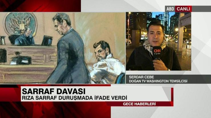 Serdar Cebe, Reza Zarrab davasının ikinci gününü aktardı