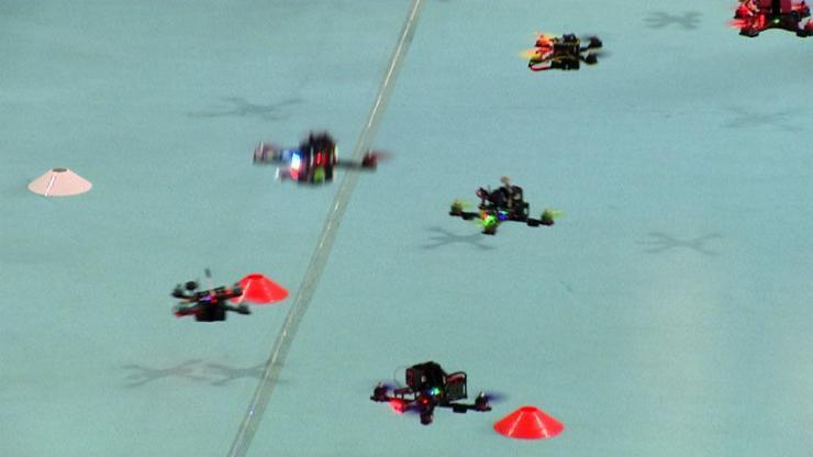 Türkiye Drone Şampiyonasının finali İstanbulda yapıldı