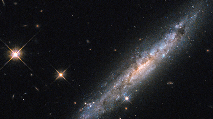 NASA, patlayan galaksiyi görüntüledi