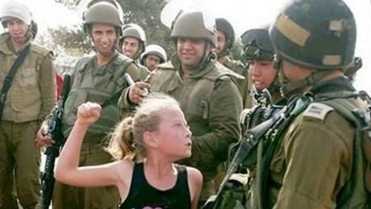 Cesaret ödüllü Filistinli kız gözaltında