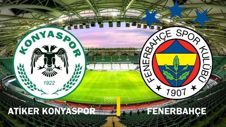 Canlı yayın: Konyaspor-Fenerbahçe maçı izle | 17. hafta