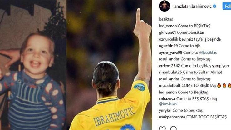 Beşiktaş taraftarının Ibrahimovic çılgınlığı