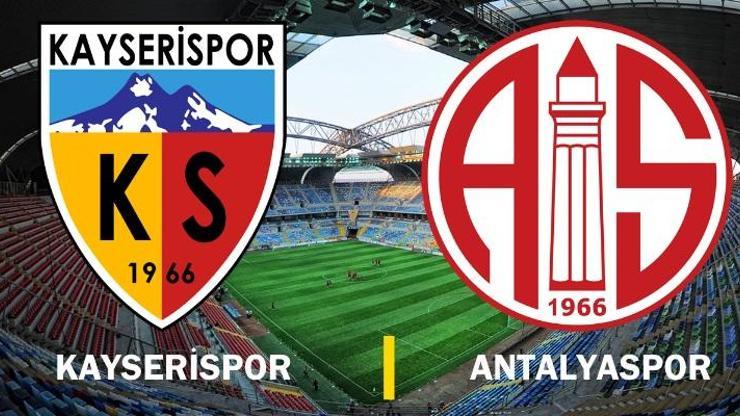 Kayserispor-Antalyaspor maçı izle | Türkiye Kupası canlı yayın