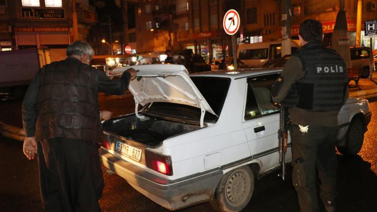 Diyarbakır’da 900 polisle hava destekli uygulama