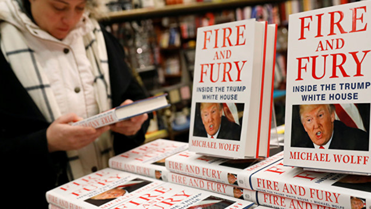 Trumpı kızdıran kitap ilk günde tükendi