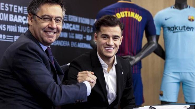 Barcelonanın rekor transferi Coutinhonun serbest kalma maddesi 400 milyon euro