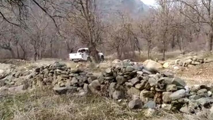 Hakkaride PKKnın bombalı saldırıda kullanmak için hazırladığı araç ele geçirildi