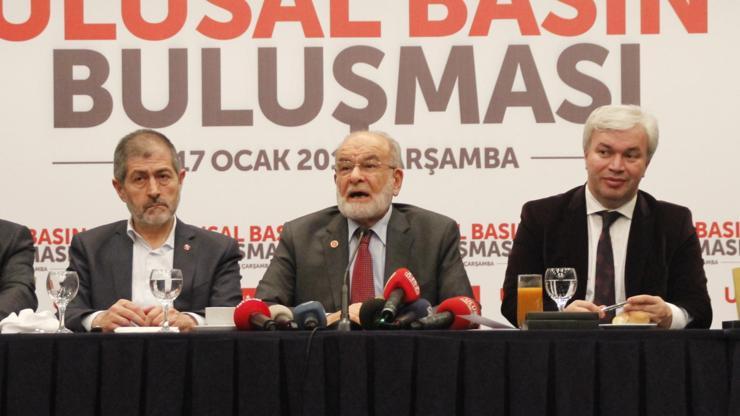 Saadet Partisi lideri Karamollaoğlu: Abdullah Gül 2019da adayımız olabilir