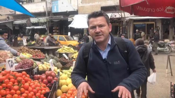 CNN TÜRK ekibi İdlib kent merkezine girdi, son durumu aktardı