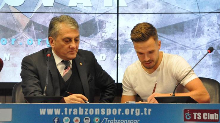 Filip Novaktan Trabzonspora 2,5 yıllık imza
