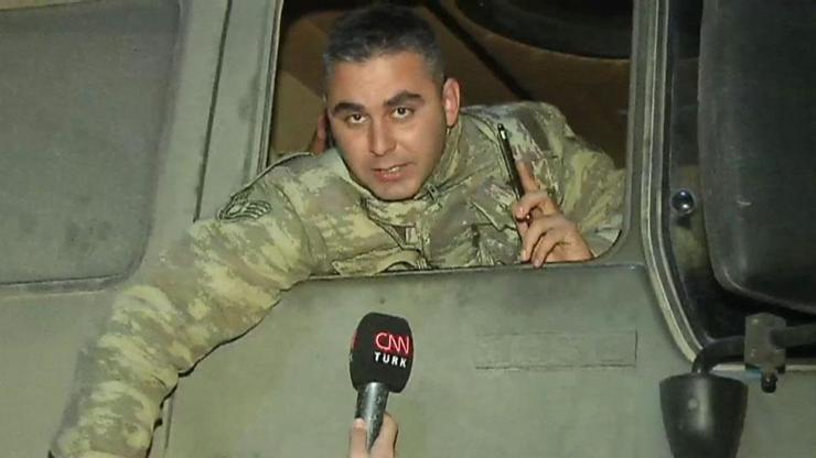 Harekata giden tank komutanı CNN TÜRKe konuştu: Dualarınızı esirgemeyin