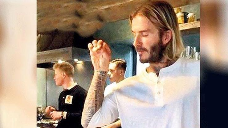 David Beckhamdan Nusret tuzlaması
