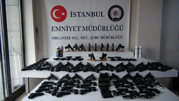 İstanbulda silah operasyonu